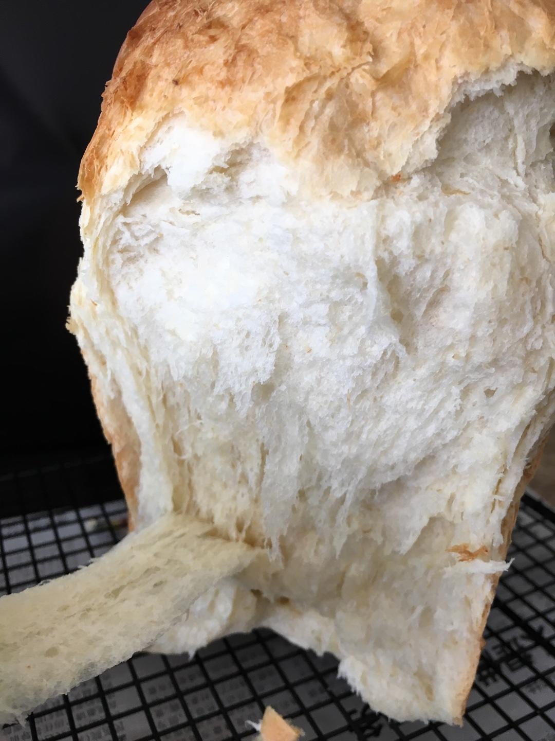 纯奶手撕吐司的做法 步骤1