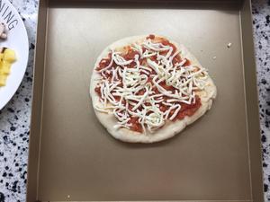 最全pizza攻略（饼底+pizza酱）此方可做6寸厚饼底5个的做法 步骤29