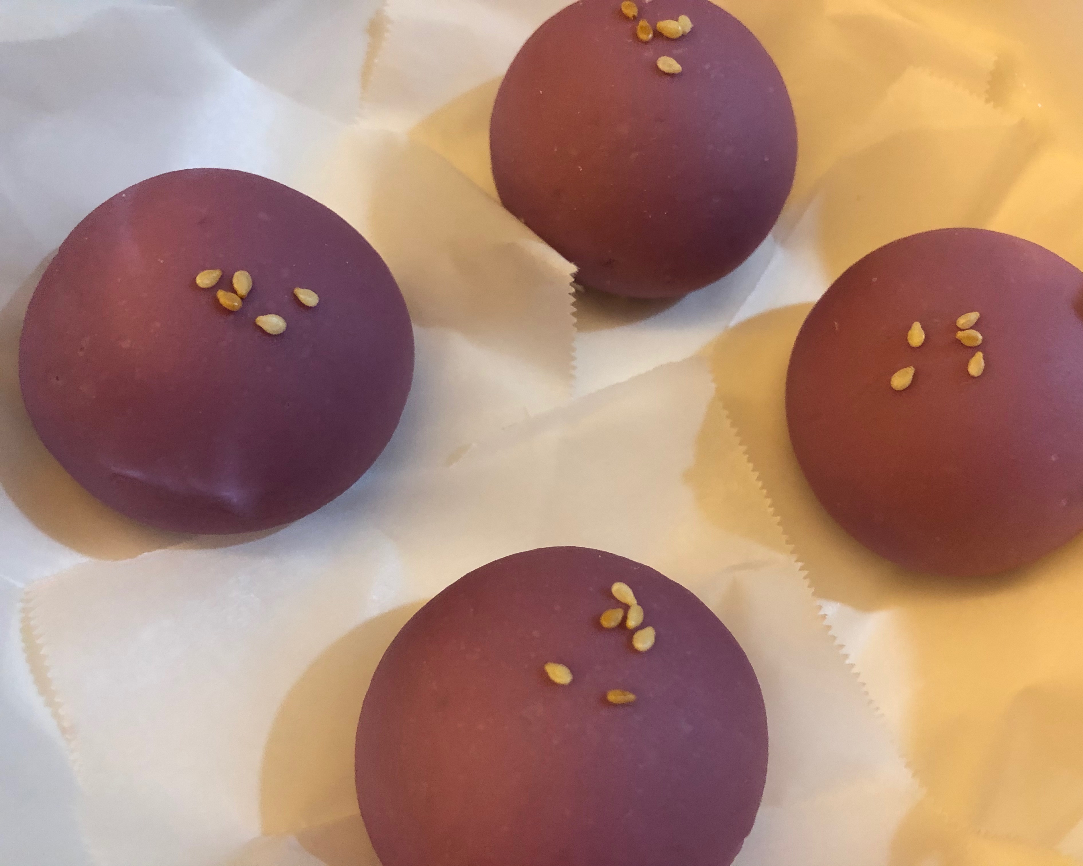 紫薯馒头（新生小白一次成功！）的做法