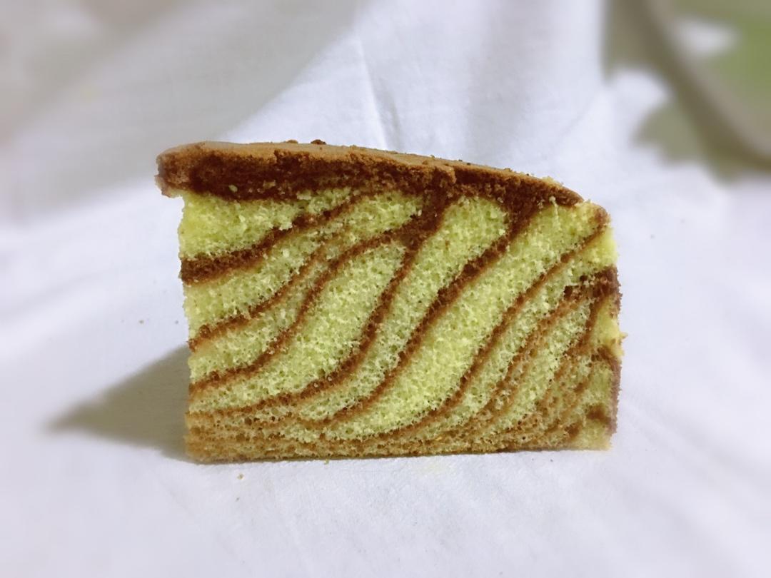 斑马纹戚风蛋糕