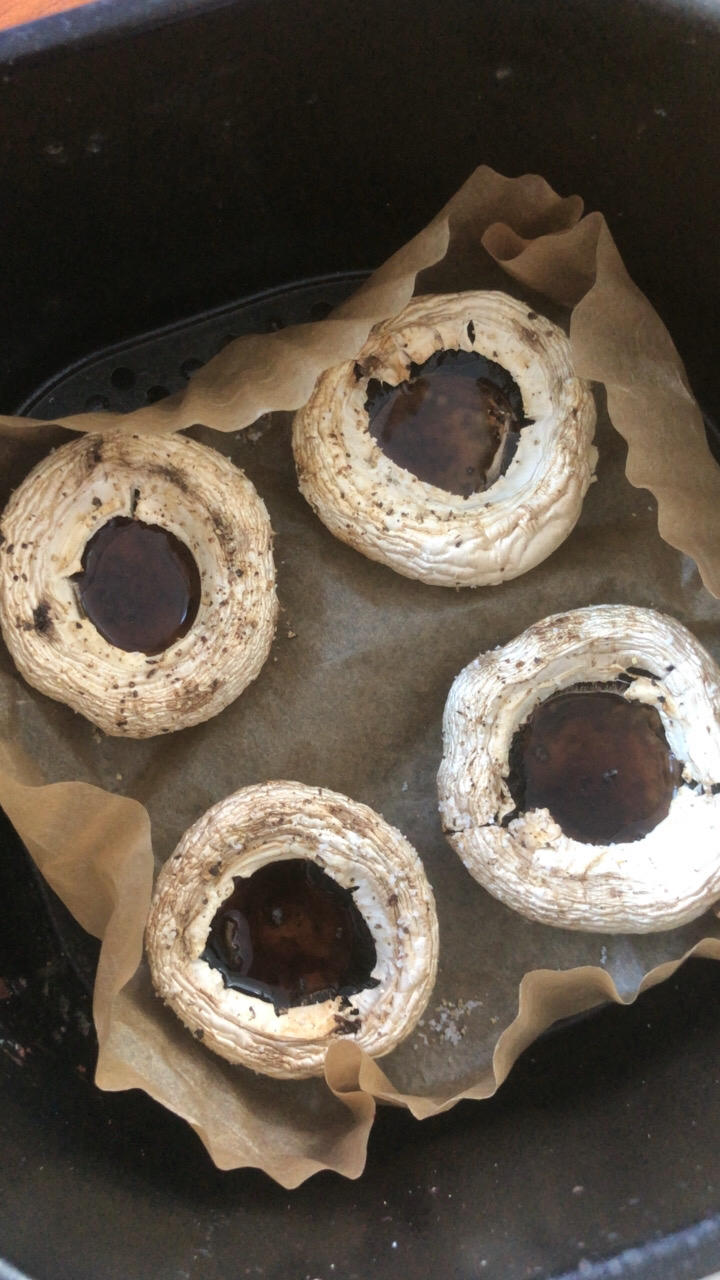 零难度烤口蘑（空气炸锅版）