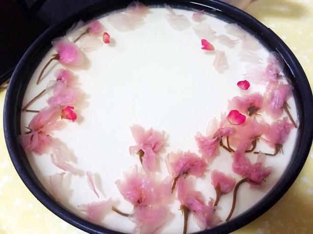 樱花芝士蛋糕的做法