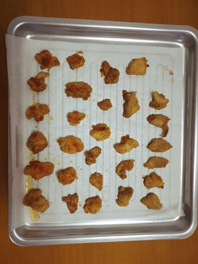 烤箱版劲爆鸡米花，非油炸