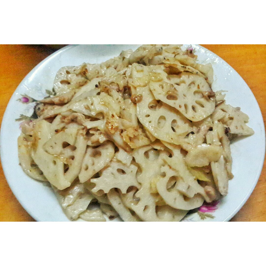 炒莲藕