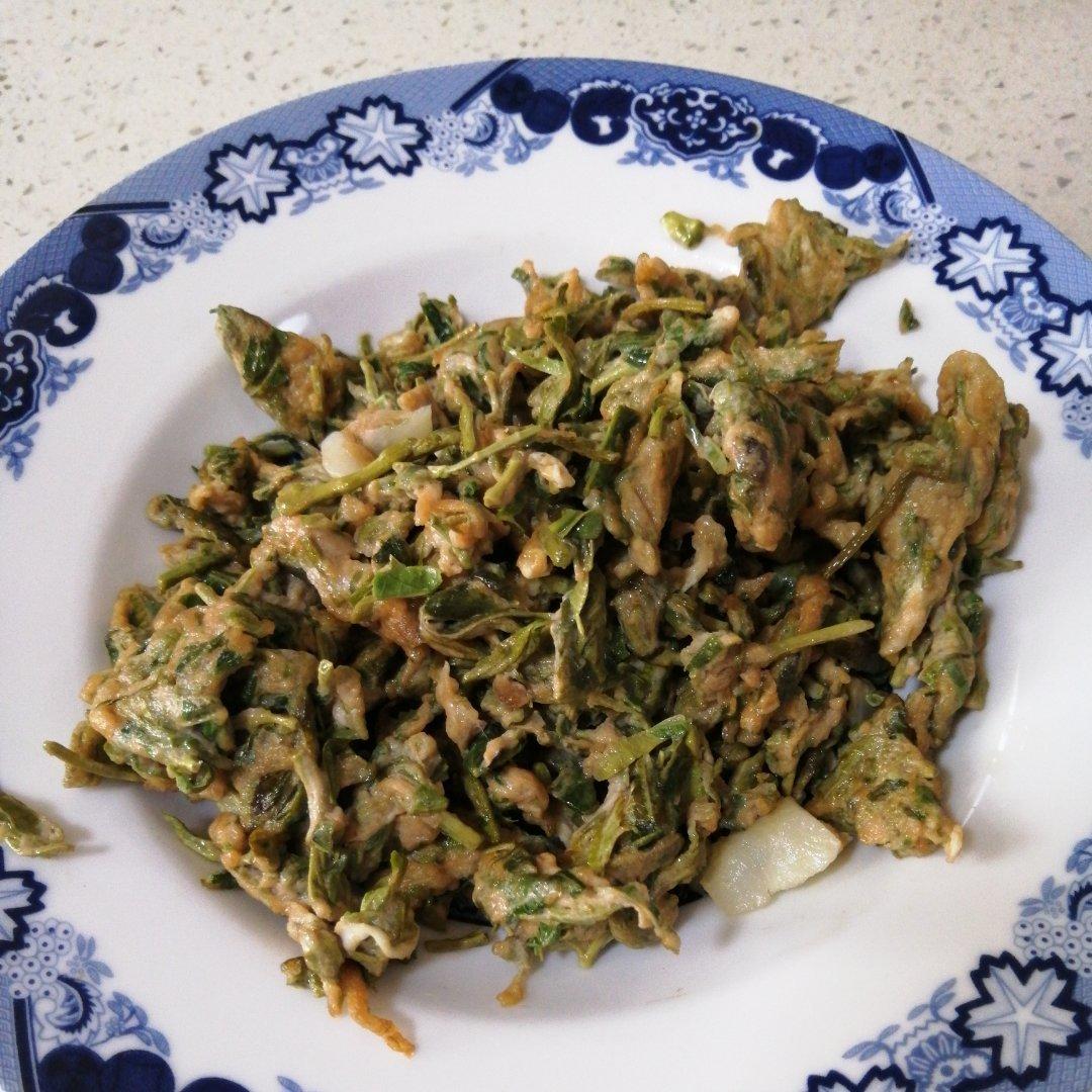 香椿芽炒鸡蛋