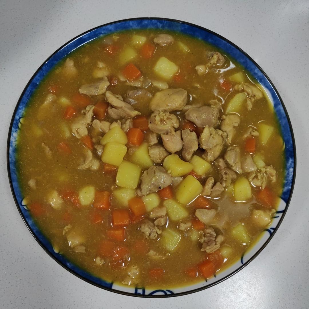 土豆咖喱鸡肉