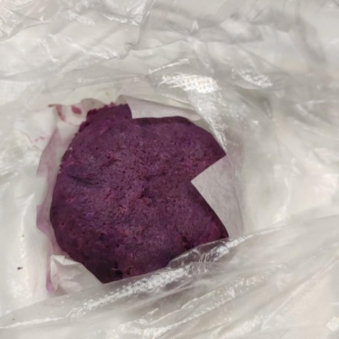 减脂全麦紫薯饼