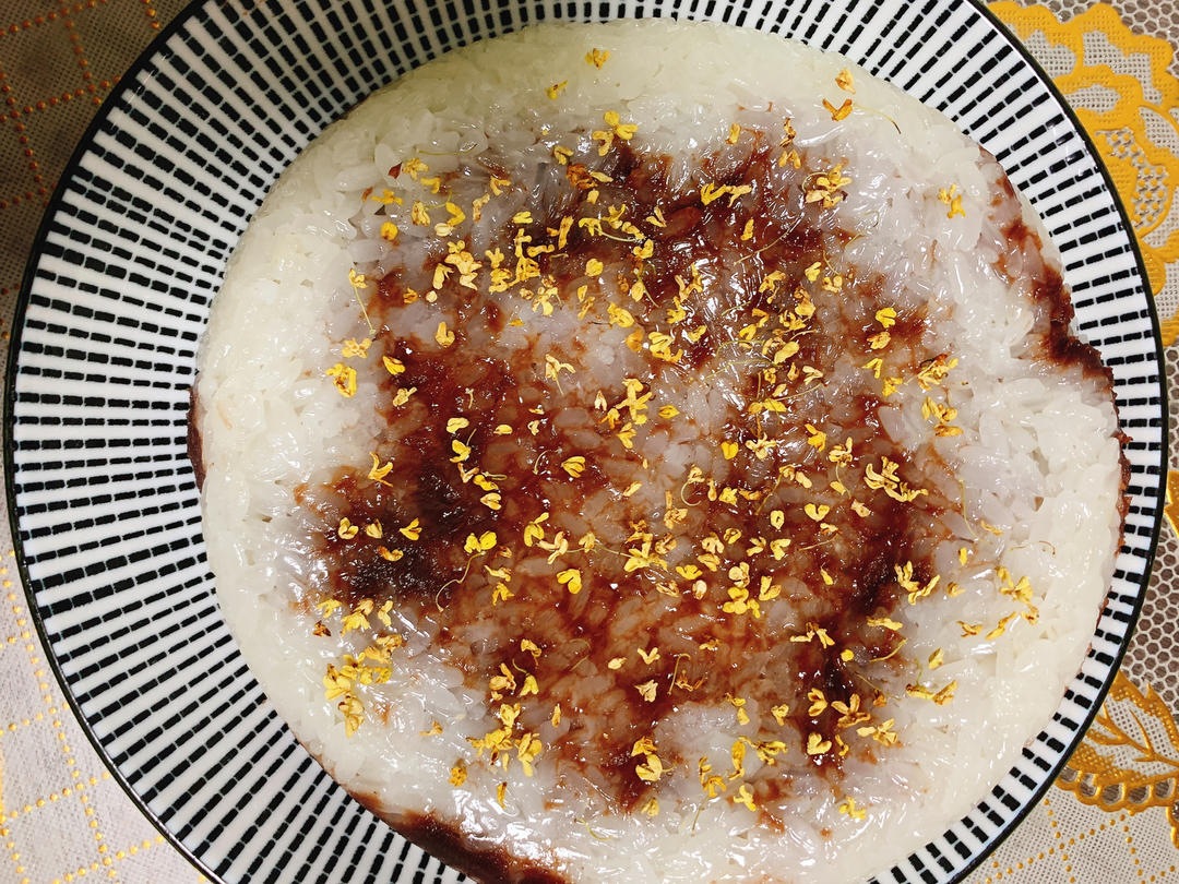 糯米豆沙糕，冰镇更有味