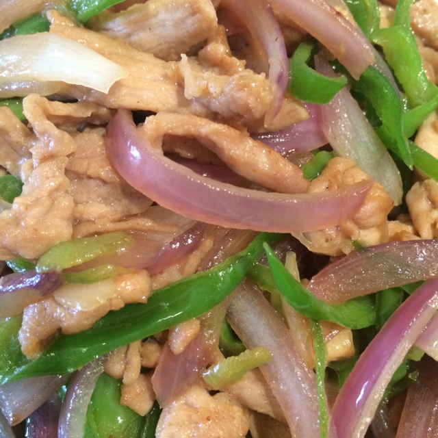 miu_miao做的洋葱炒肉