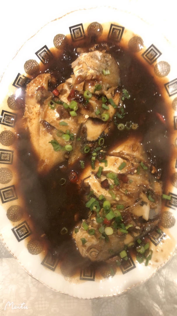 家常红烧鲳鱼