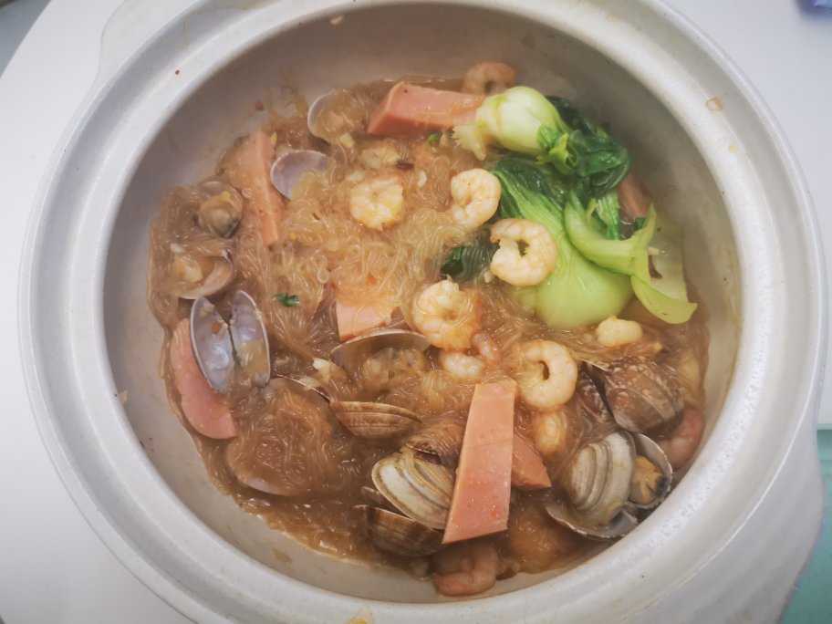 蒜蓉蛤蜊粉丝汤