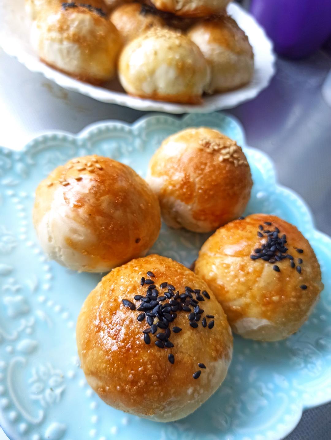 【零失败开酥】简单五步超快手懒人豆沙酥（多图）【保姆级手把手细节】