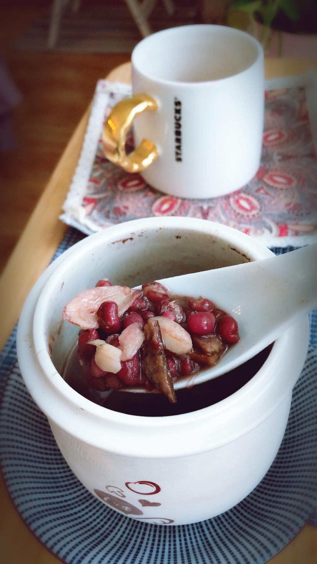陈皮百合红豆沙