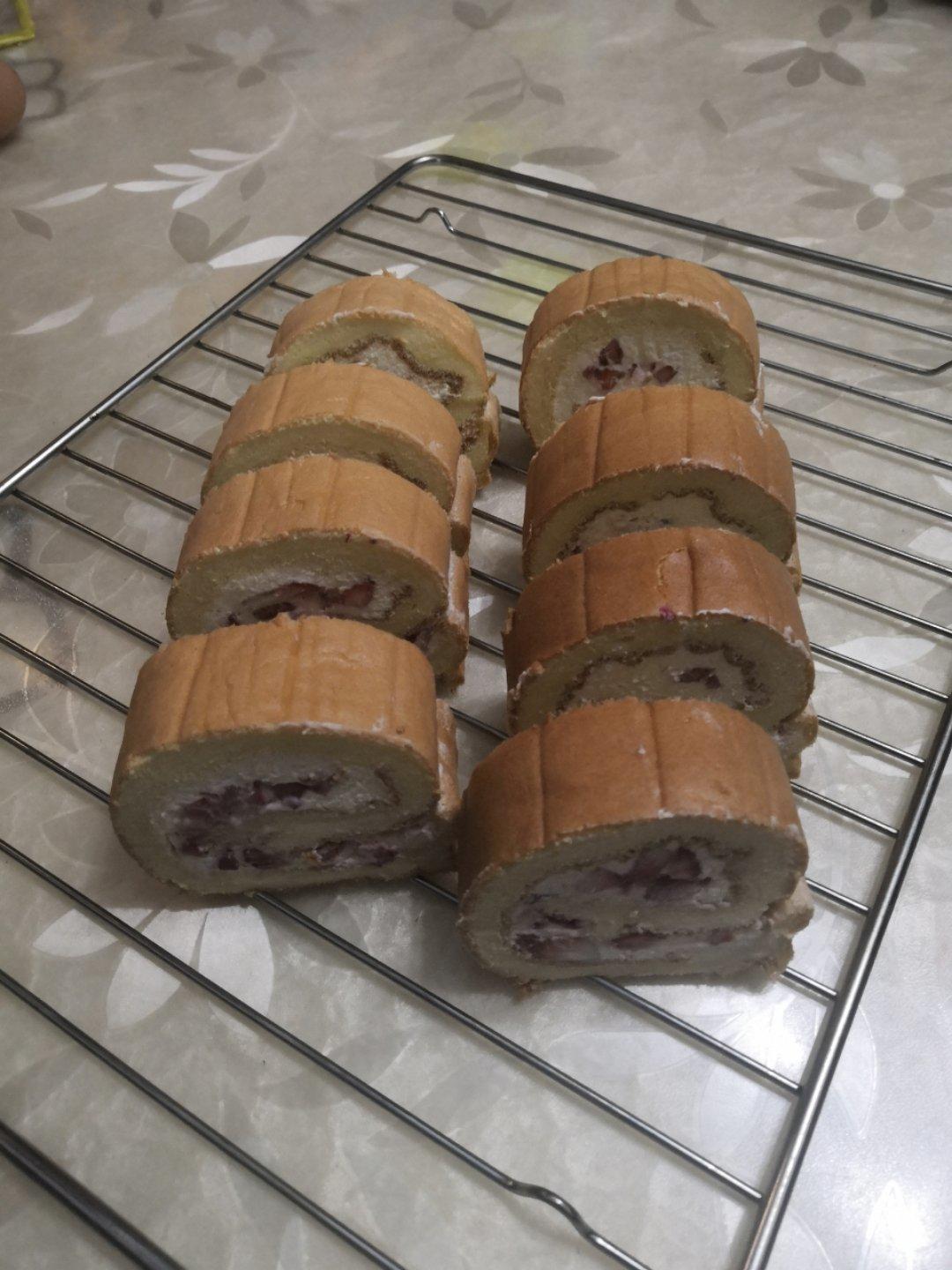 不开裂，不掉皮完美原味蛋糕卷