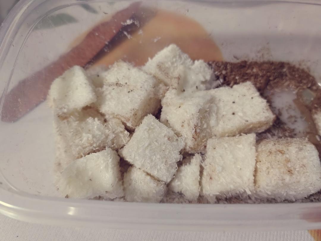 （椰浆）牛奶小方牛奶冻