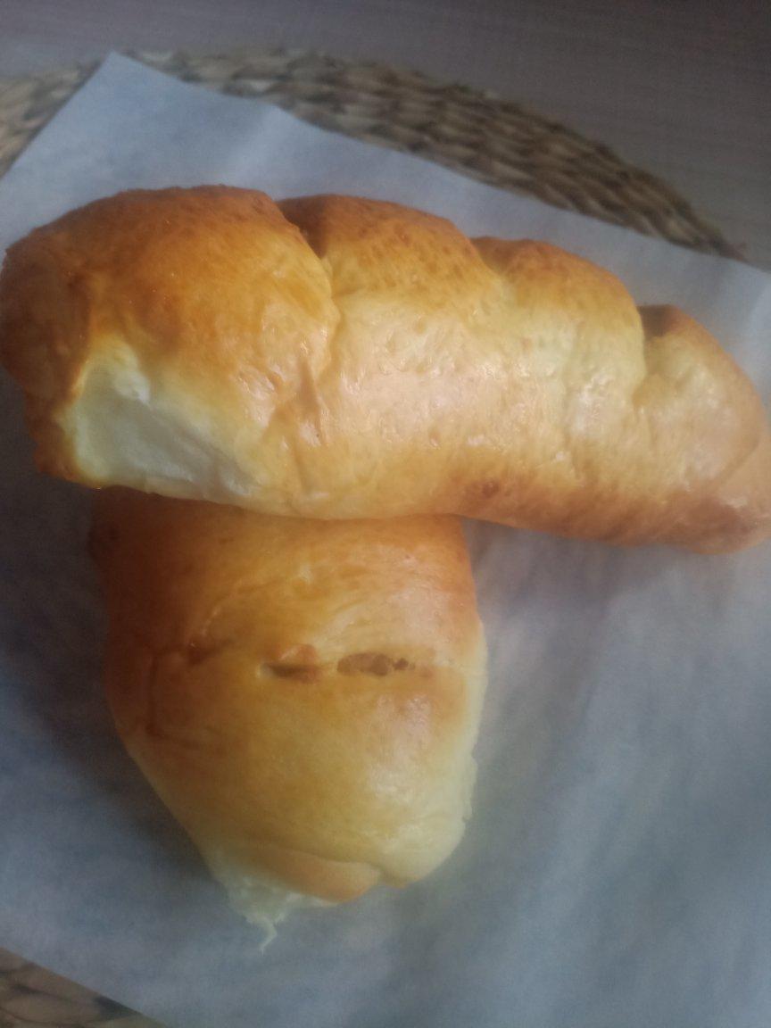 ㊙️超柔软，隔夜也不会硬‼️蛋黄肉松面包