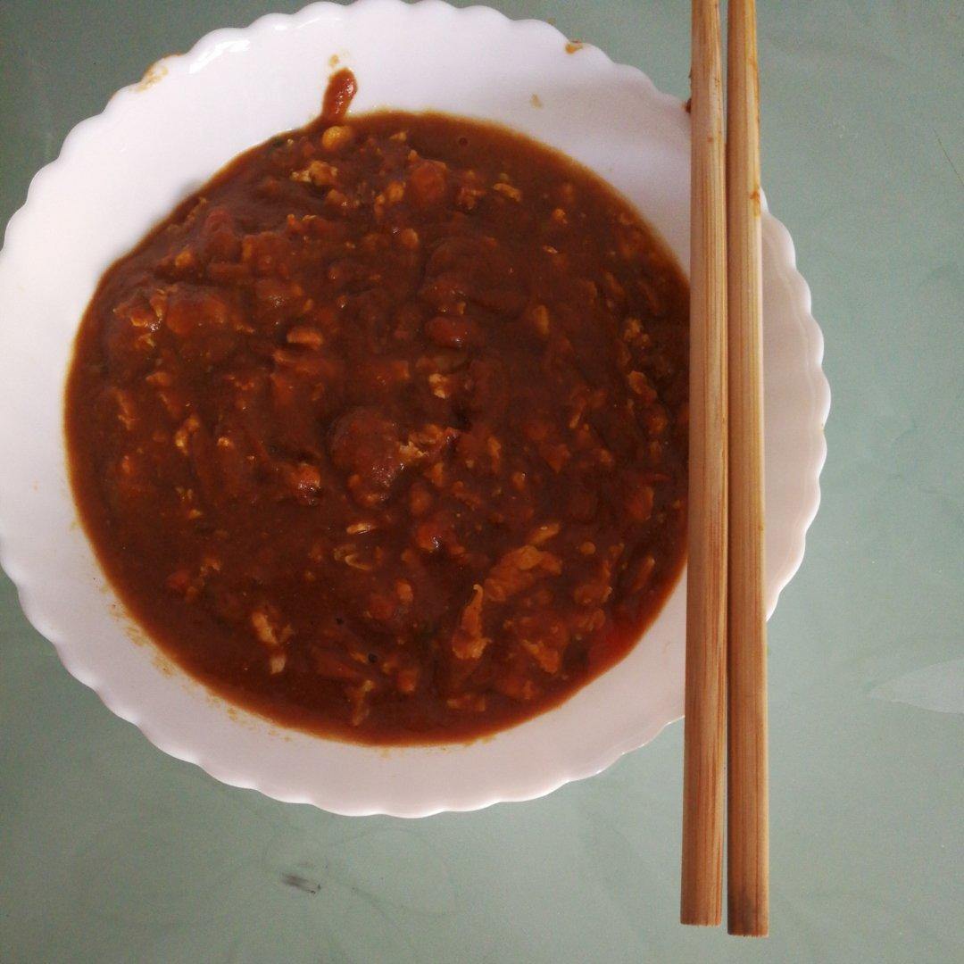 西红柿鸡蛋酱