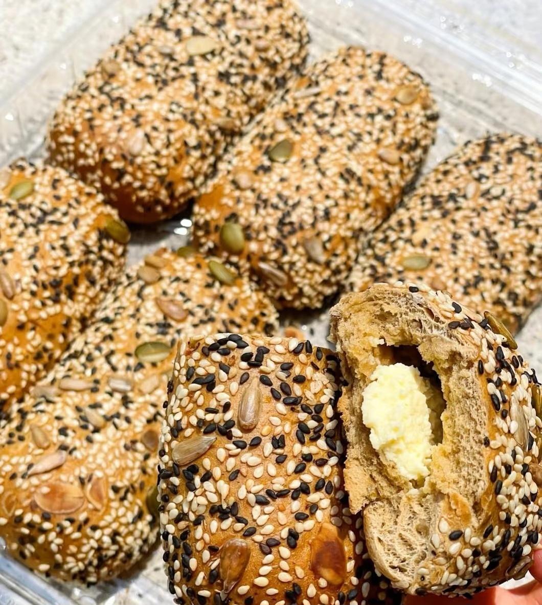 杂粮乳酪软欧包「山姆爆款」的做法