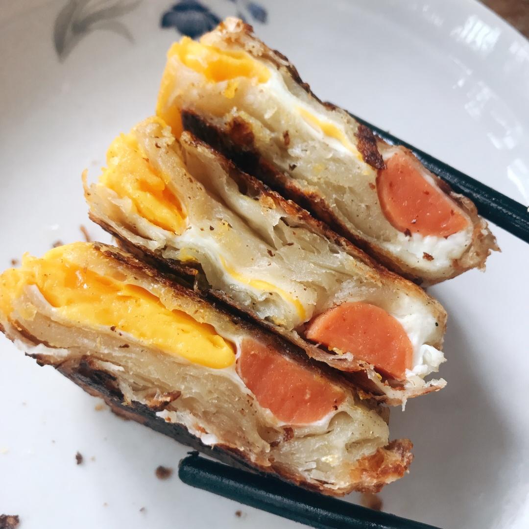 简单快速手抓饼新吃法