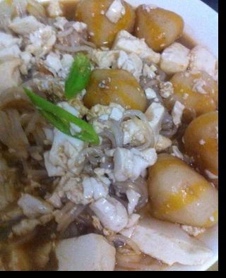 辣白菜土豆炒魔芋丝