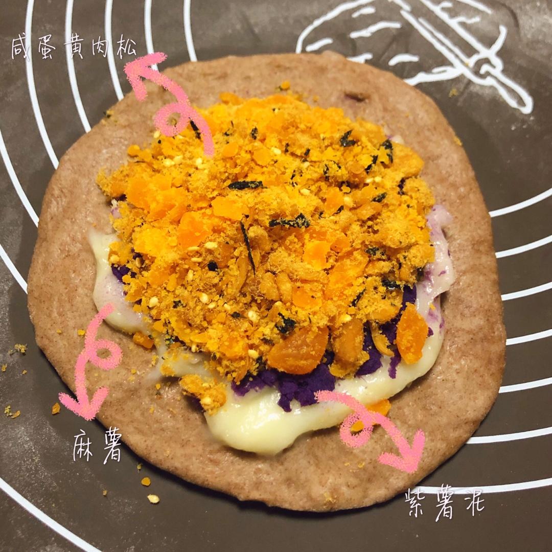 四色超满足软欧面包附四种馅料(麻薯肉松、坚果乳酪、鸡肉蔬菜、蟹棒玉米)完胜网购