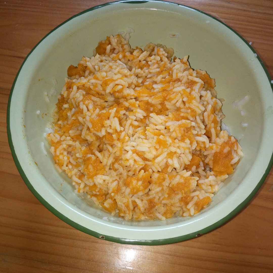 南瓜酱炒饭