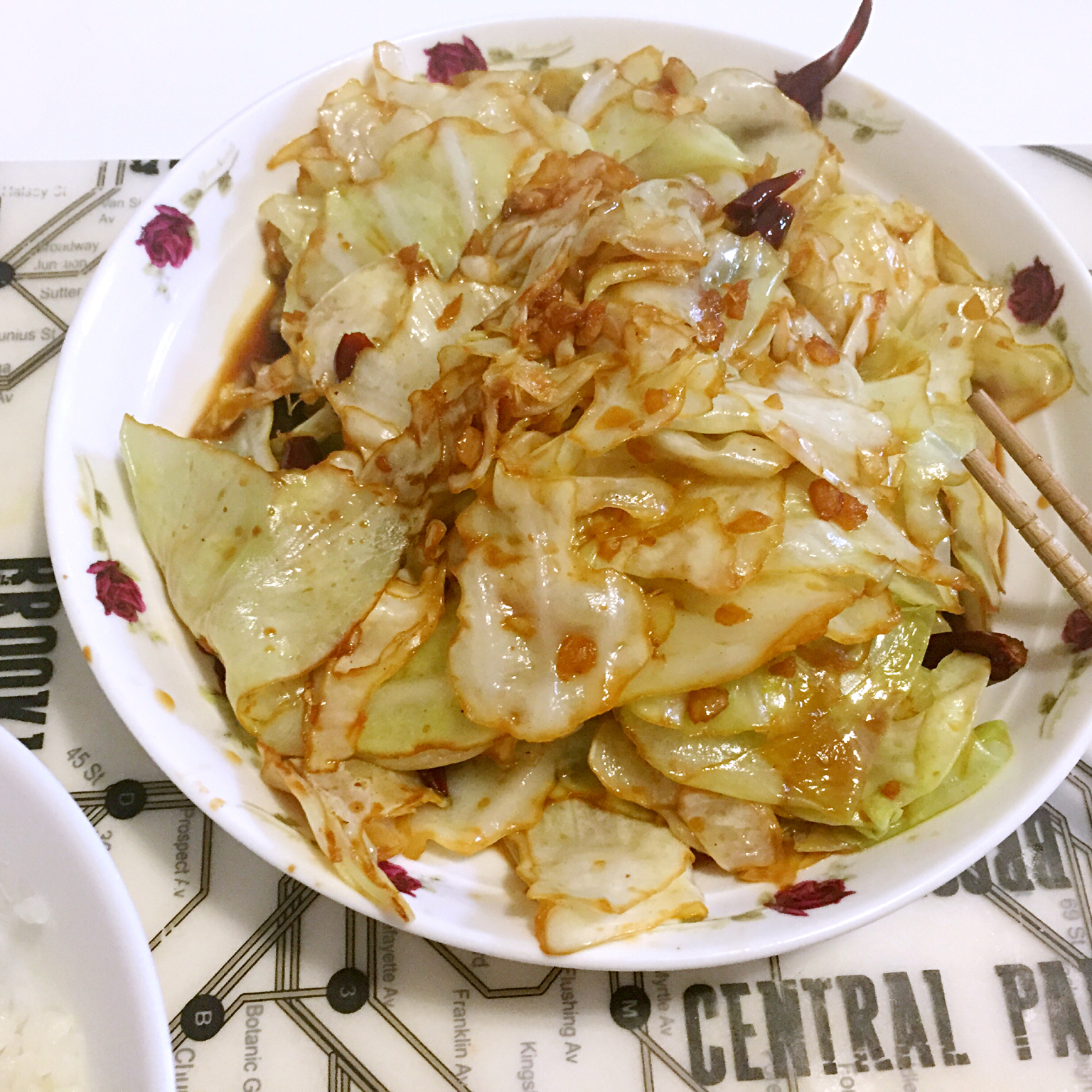 在家炒出街头小馆风味的炝炒圆白菜