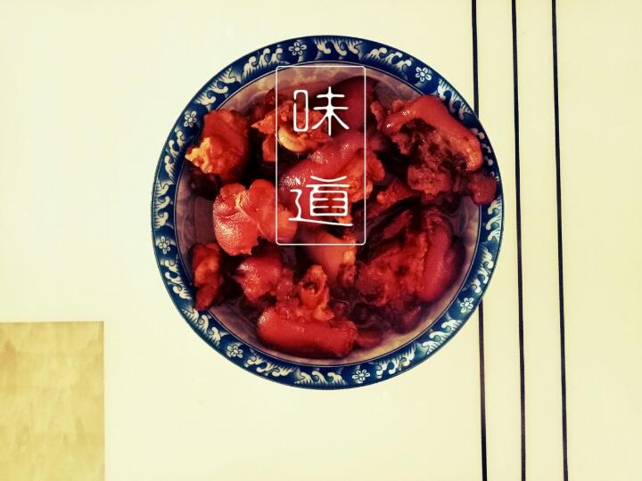 美味的家常菜：红烧猪蹄