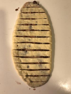 外酥里嫩的豆沙面包卷的做法 步骤23