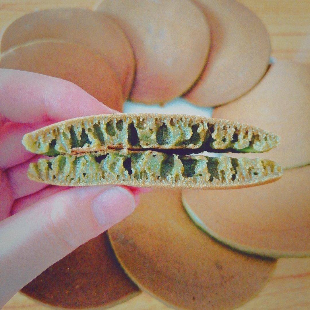 抹茶蜜豆铜锣烧