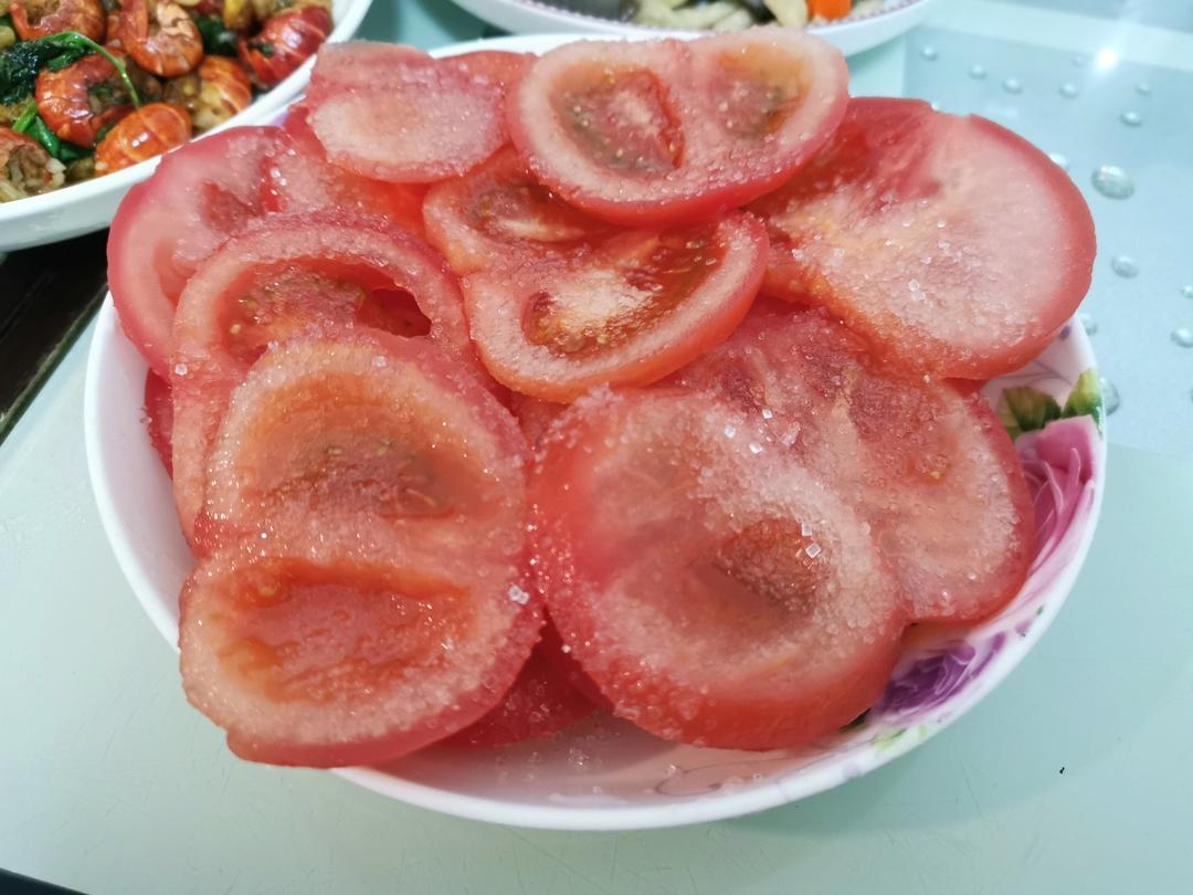 凉拌西红柿