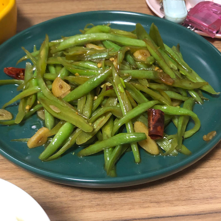 清炒四季豆