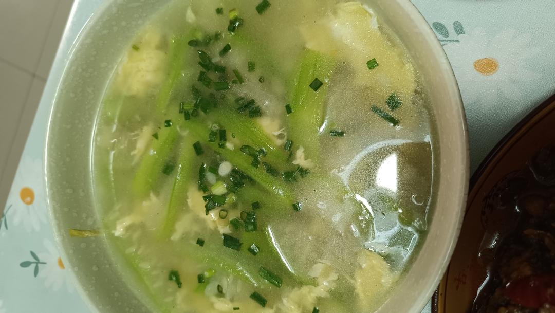 丝瓜鸡蛋汤