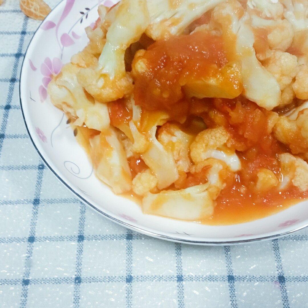 红烩花菜