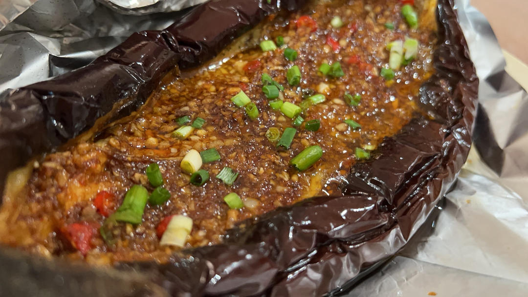 CC招牌菜销魂烤茄子，百吃不厌！