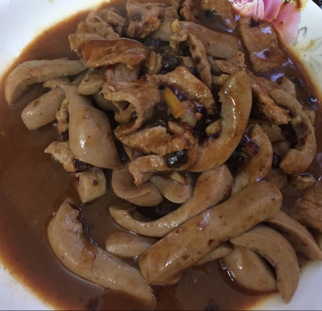 爆炒腰花（老干妈战猪腰）