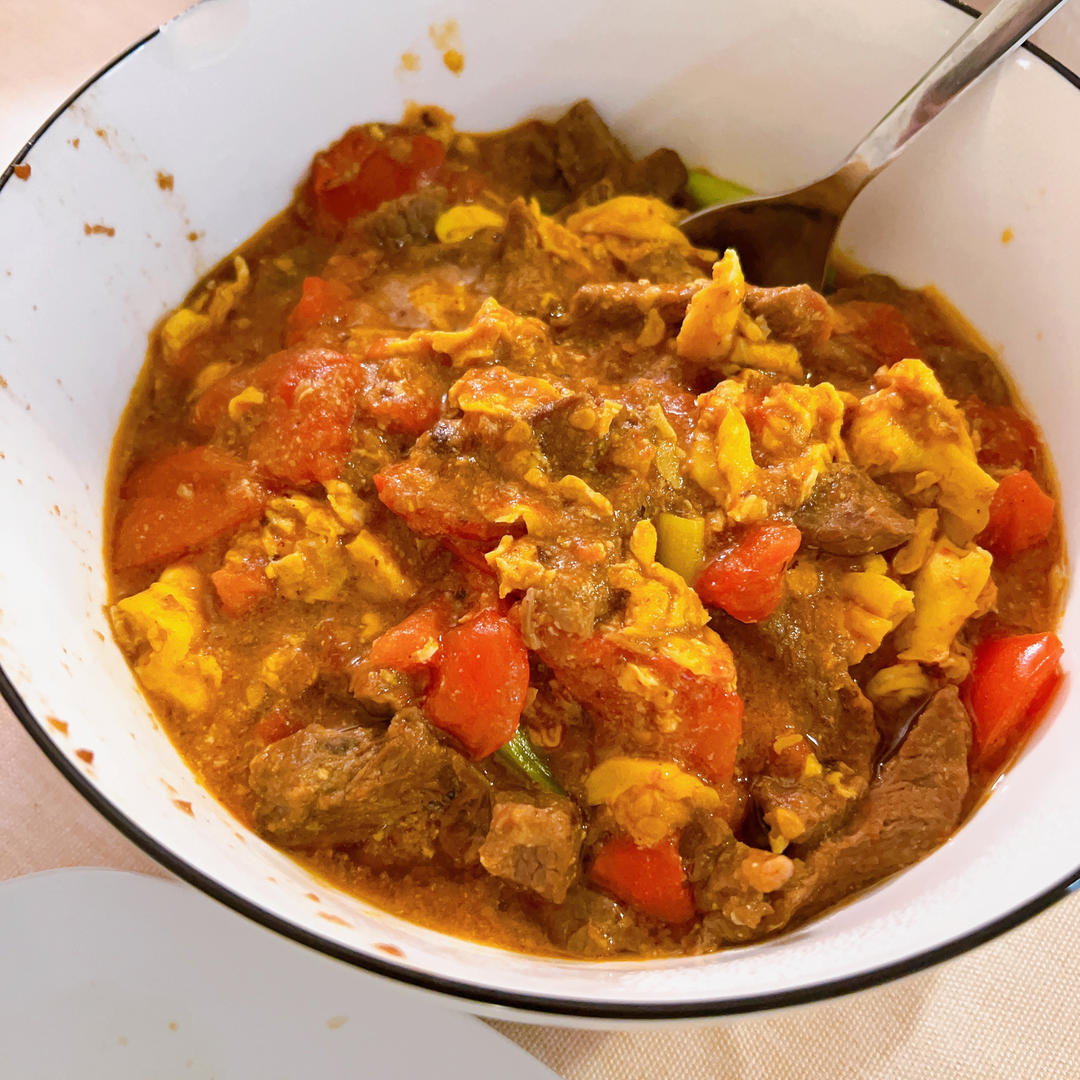 牛肉番茄炒鸡蛋