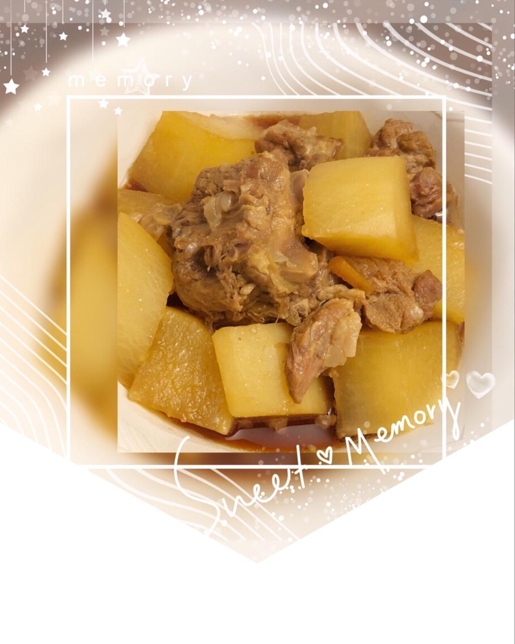 红烧羊肉炖萝卜