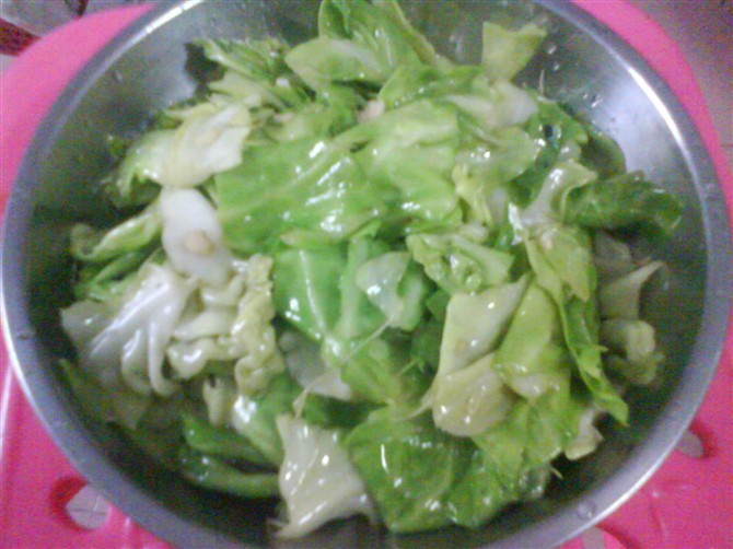 酱爆圆白菜