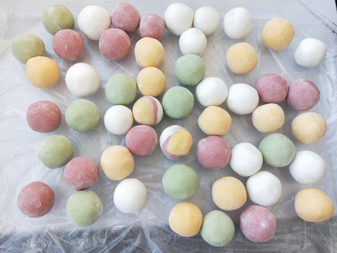 彩色汤圆-各种馅