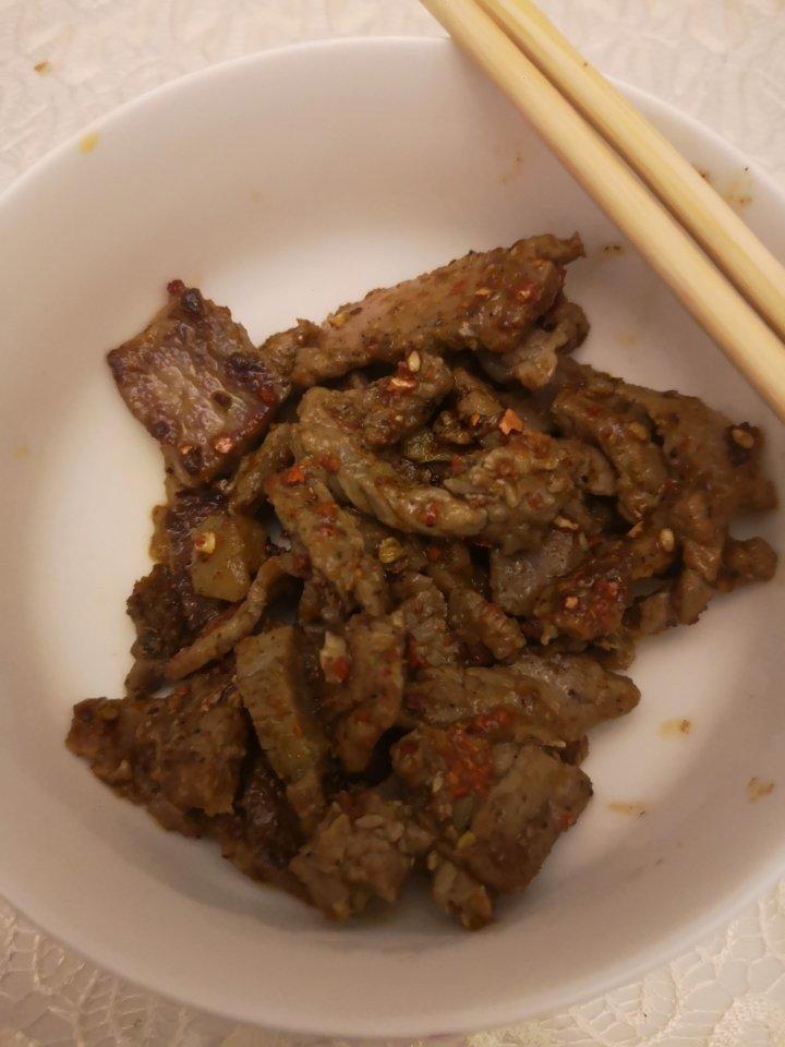 炒烤肉