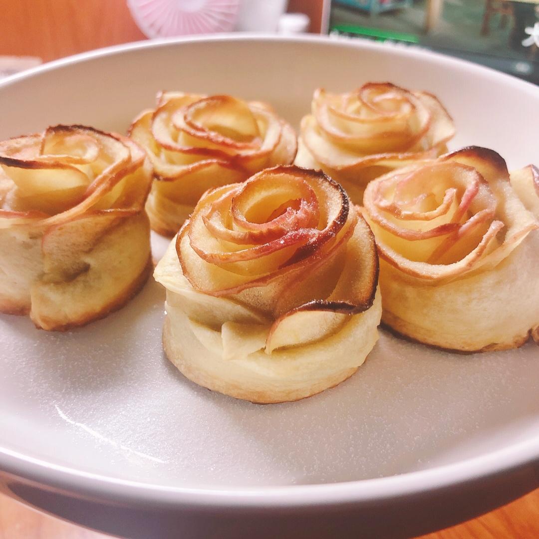 玫瑰花苹果派