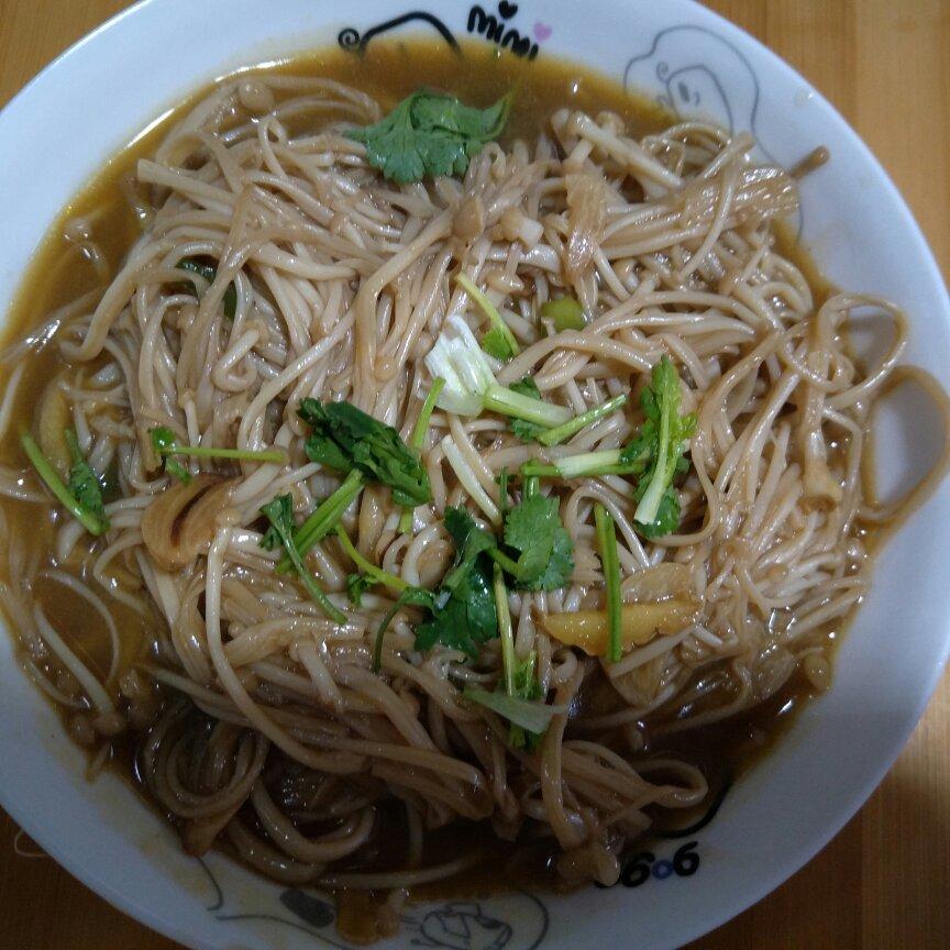 酱炒金针菇