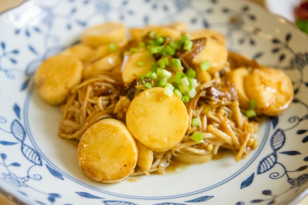 超级下饭菜--金针菇日本豆腐