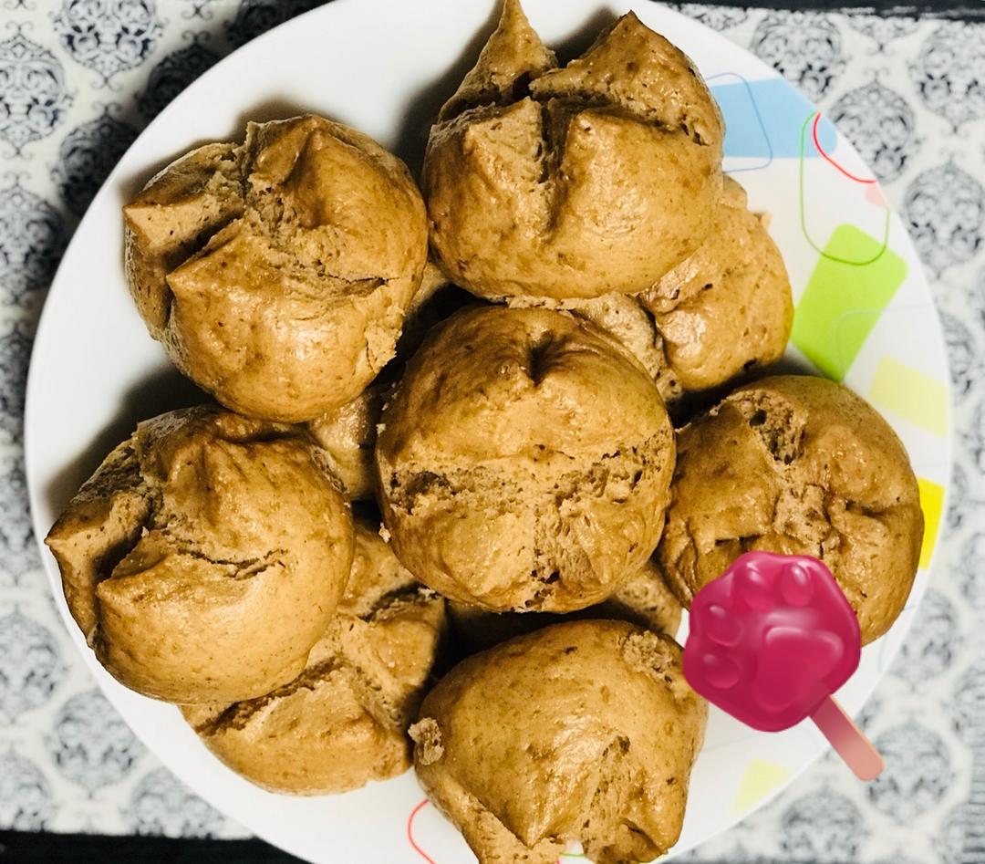 全麦红糖蔓越莓开花馒头