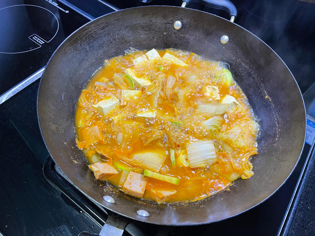 【韩食记】嫩豆腐汤(순두부찌개)--低卡开胃的健康韩料