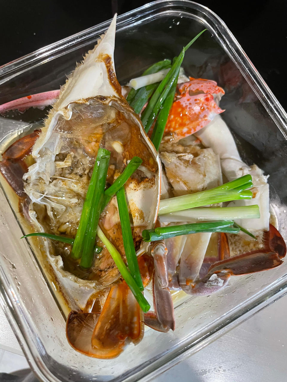 葱油梭子蟹