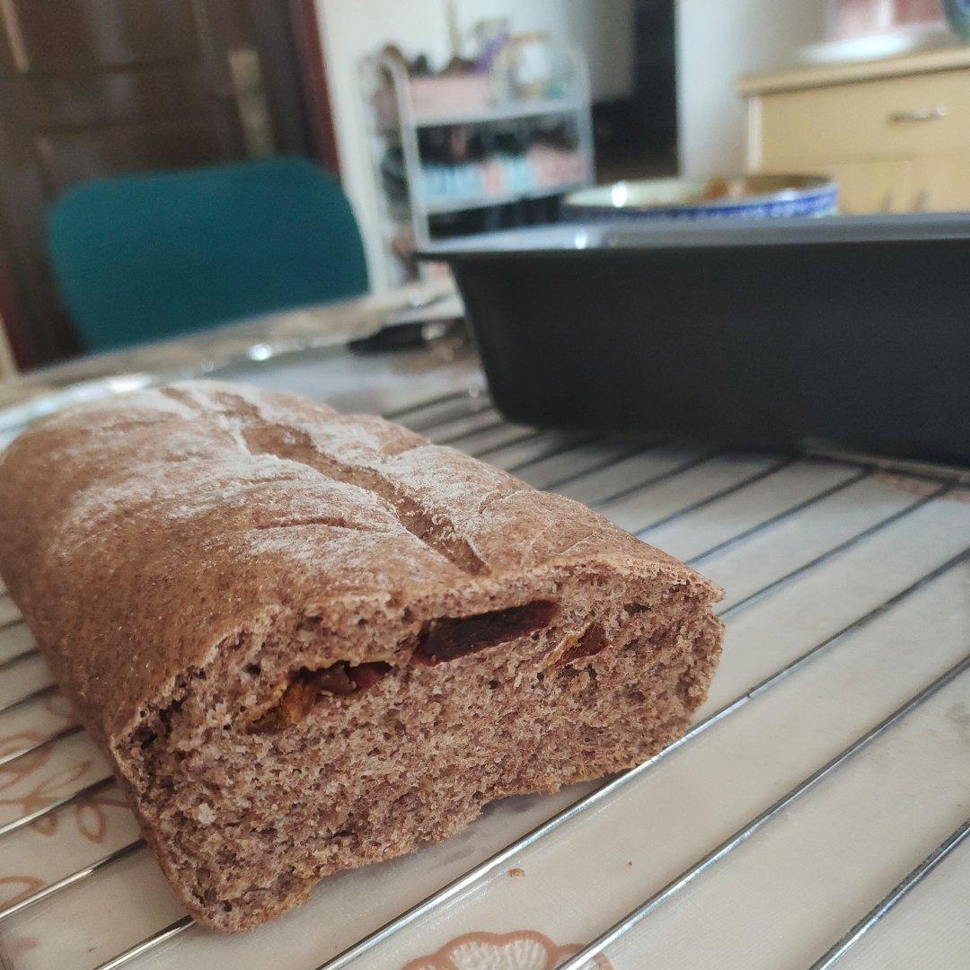 免揉全麦面包〔无糖无油〕