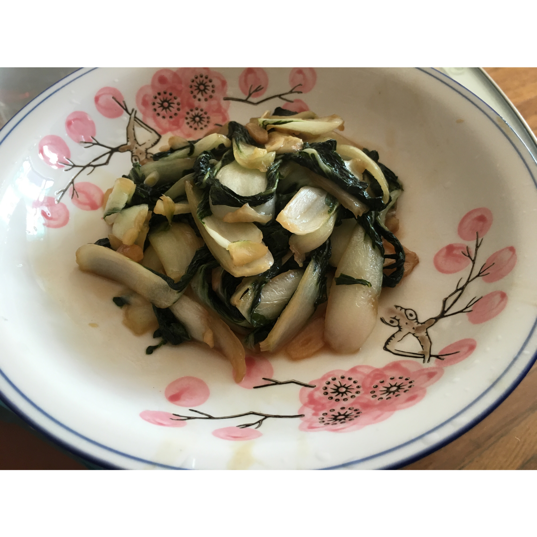 蚝油香菇油菜