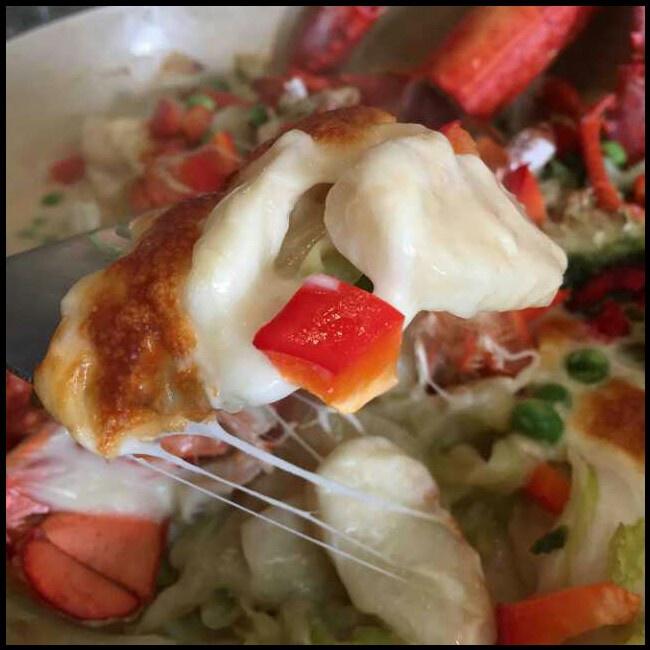 奶油龙虾焗年糕白菜的做法 步骤2
